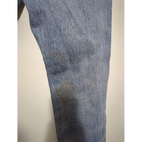 Wrangler Fr Jeans Mens 34X29* Blue Medium Wash Denim American Workwear FR13MWZ - Picture 8 of 14